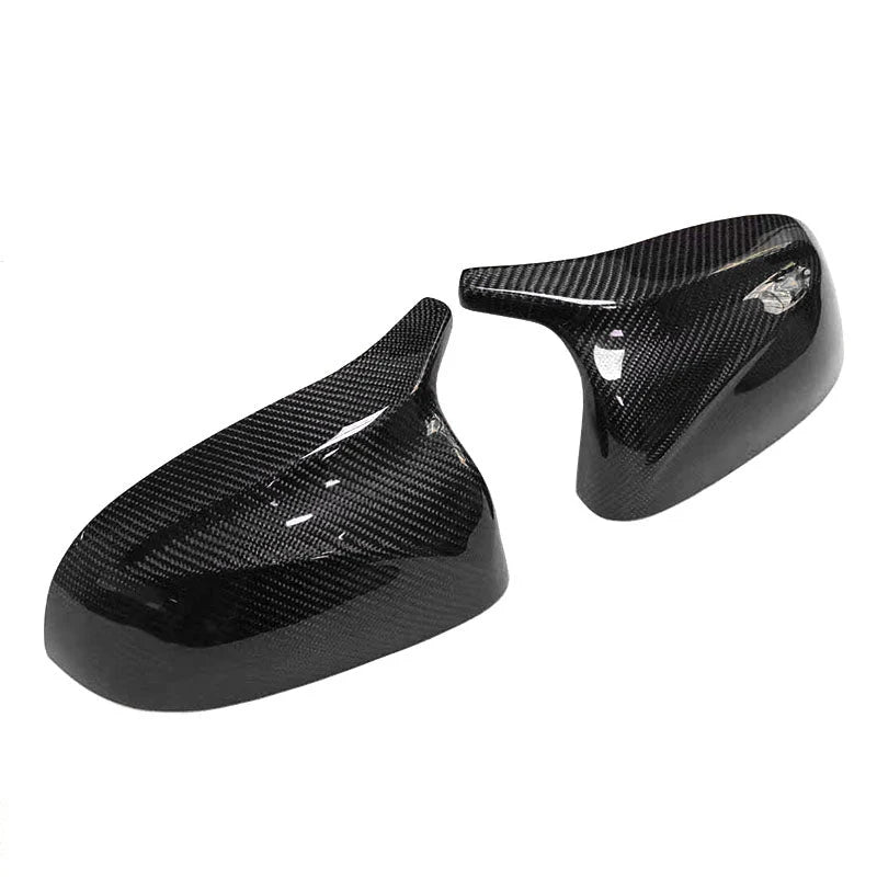 Carbon Fiber Mirror Caps – BMW G01 X3 / G02 X4 / G05 X5 - Exotics Carbon Design