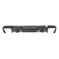 BMW F85 / F85 X5M / F86 X6M L-Style Carbon Fiber Rear Diffuser with LED Lights - Exotics Carbon Design