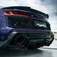 Audi R8 (2019-2024) Racing-Performance Style Carbon Fiber Rear Diffuser
