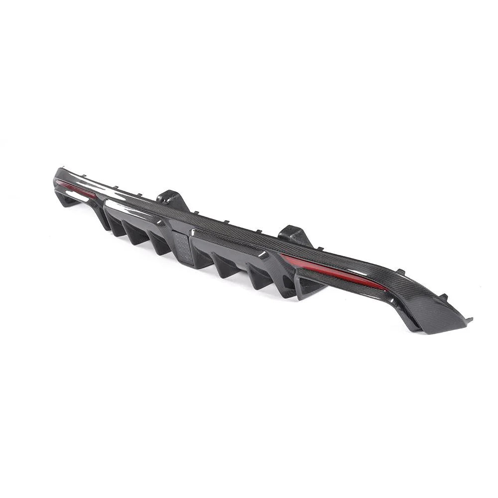 MSY Style Carbon Fiber Rear Diffuser – Mercedes-Benz W205 C63 AMG - Exotics Carbon Design
