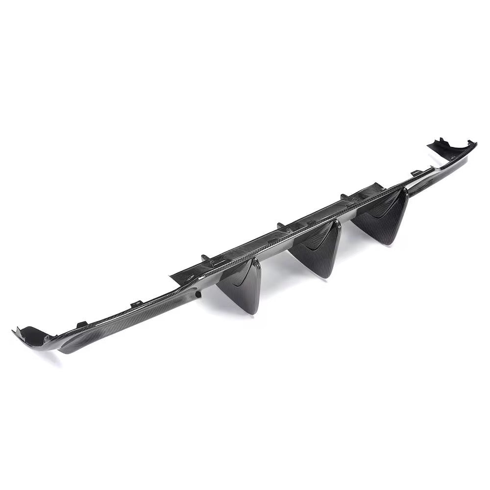Mercedes-Benz C-Class W204 (2012–2015) – Carbon Fiber Rear Diffuser - Exotics Carbon Design