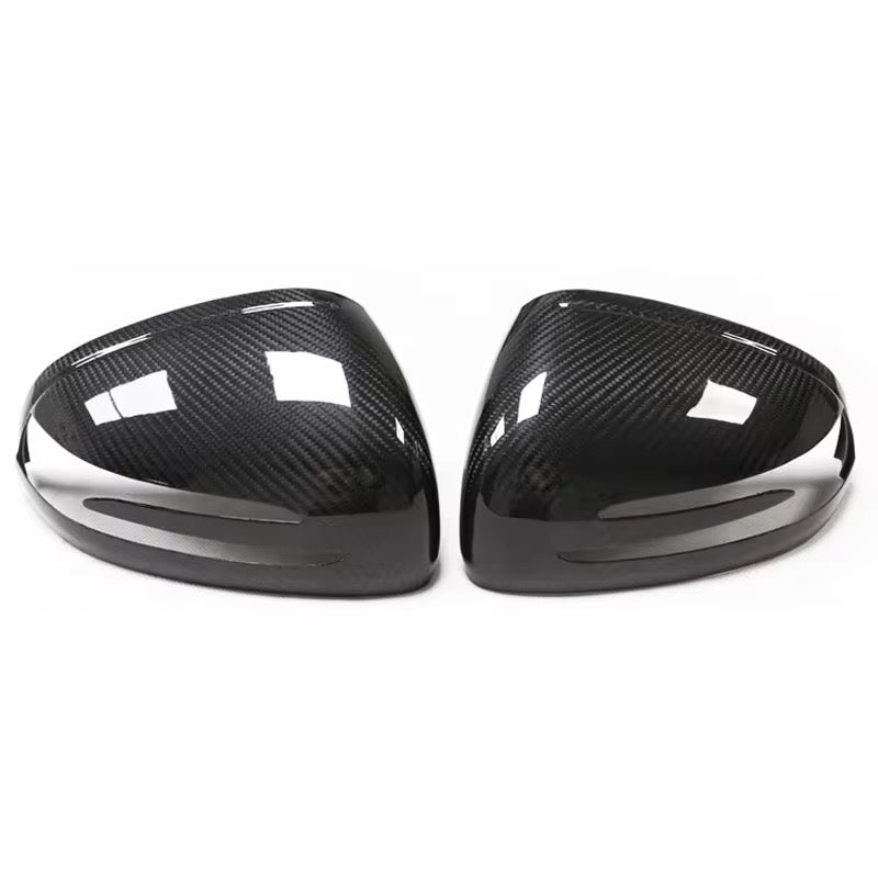 Mercedes-Benz AMG GT / SLK / SLC / SL – Dry Carbon Fiber Mirror Covers (Pair) - Exotics Carbon Design
