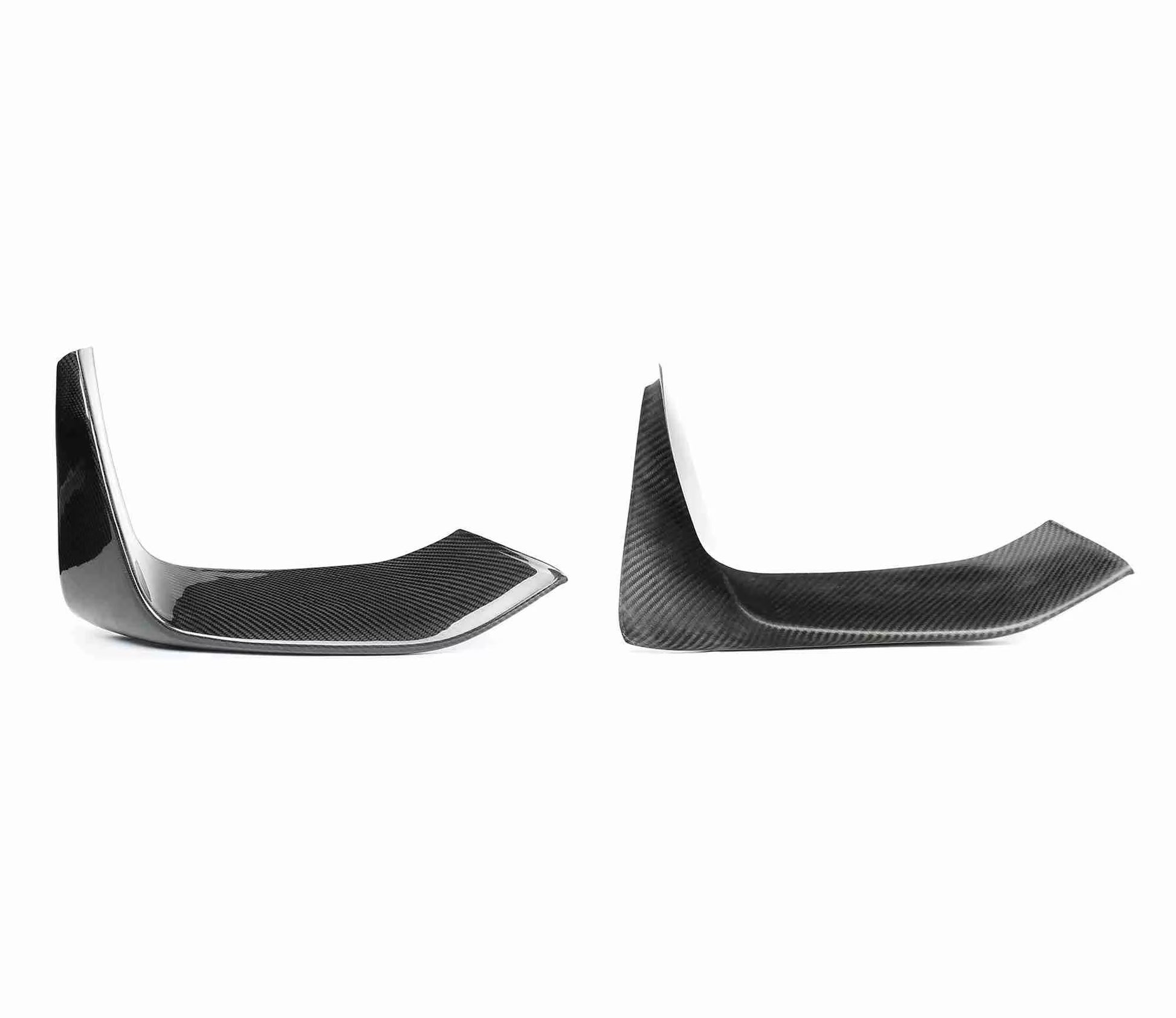 BMW M3 F80 / M4 F82 (2015–2020) – Carbon Fiber Front Bumper Splitters - Exotics Carbon Design