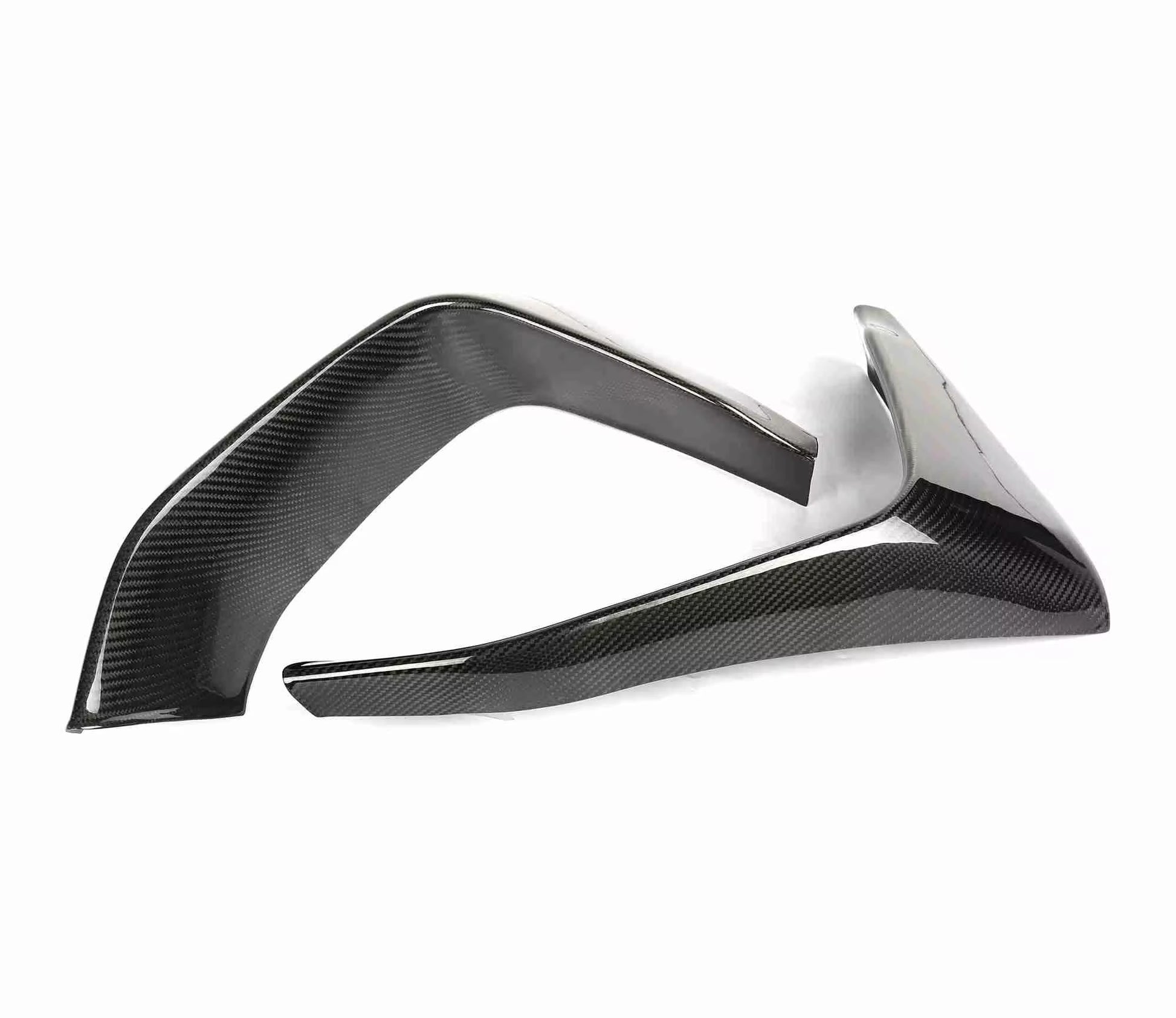 BMW M3 F80 / M4 F82 (2015–2020) – Carbon Fiber Front Bumper Splitters - Exotics Carbon Design