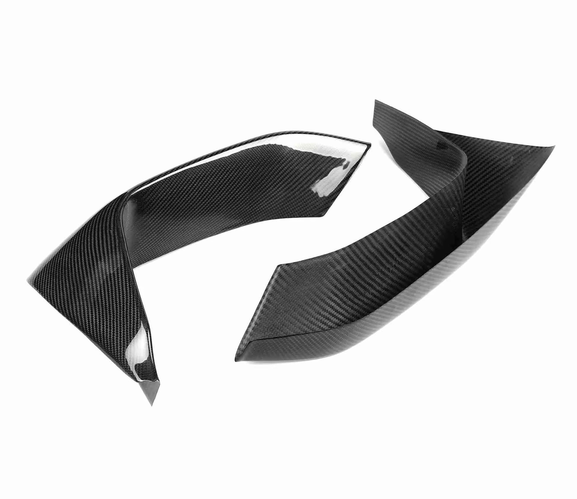 BMW M3 F80 / M4 F82 (2015–2020) – Carbon Fiber Front Bumper Splitters - Exotics Carbon Design