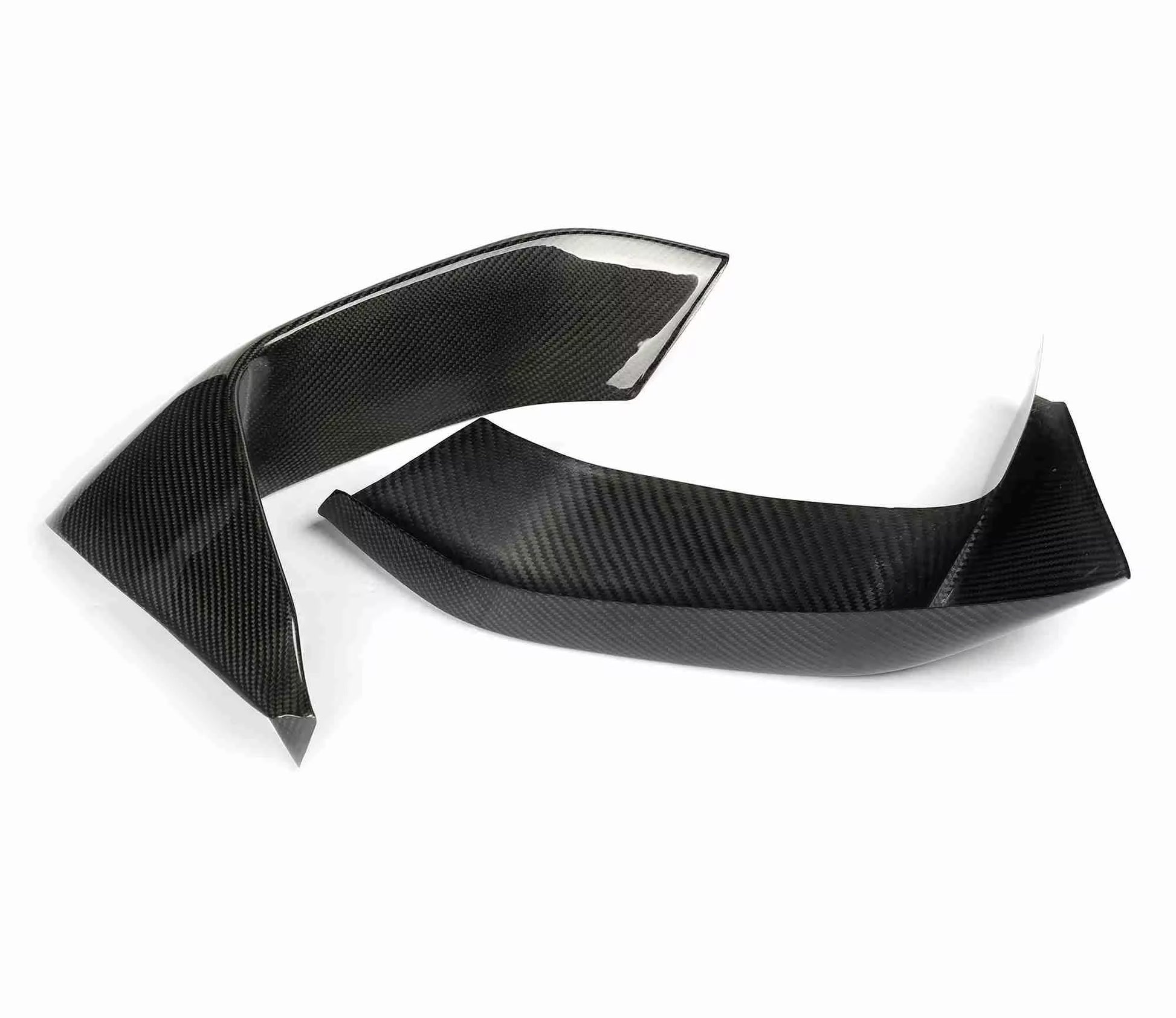 BMW M3 F80 / M4 F82 (2015–2020) – Carbon Fiber Front Bumper Splitters - Exotics Carbon Design