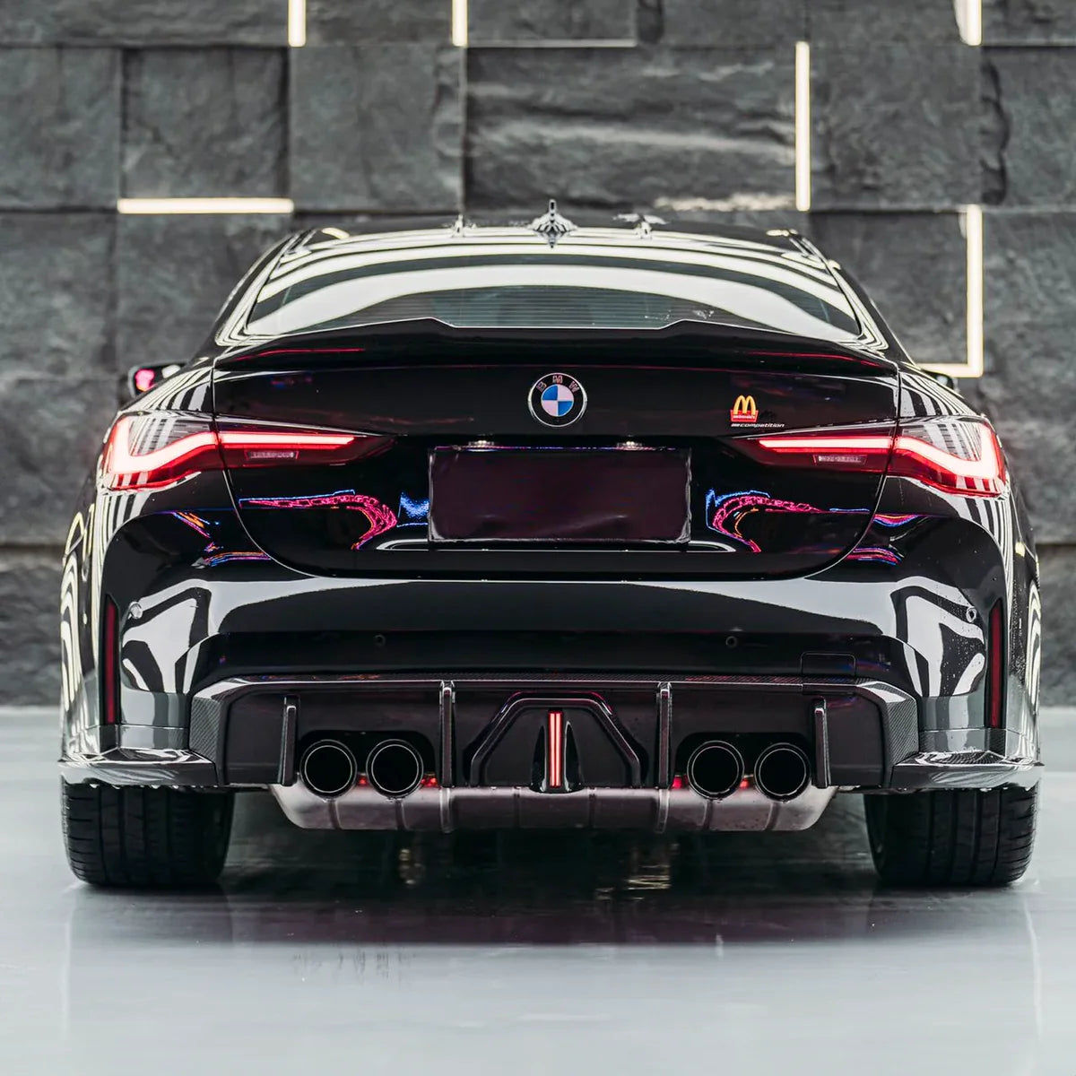 BMW G80 M3 / G82 M4 (2021–2025) – Track Inspired Carbon Fiber Rear Diffuser - Exotics Carbon Design