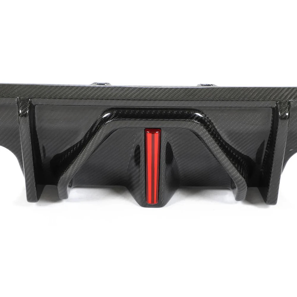 BMW G80 M3 / G82 M4 (2021–2025) – Track Inspired Carbon Fiber Rear Diffuser - Exotics Carbon Design