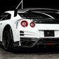 T.S Style Carbon Rear Diffuser with Panels – Nissan GTR R35 (2009–2022) - Exotics Carbon Design