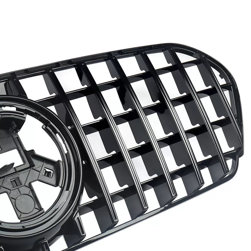 Mercedes-Benz GLE – LD Style Gloss Black Front Grill - Exotics Carbon Design