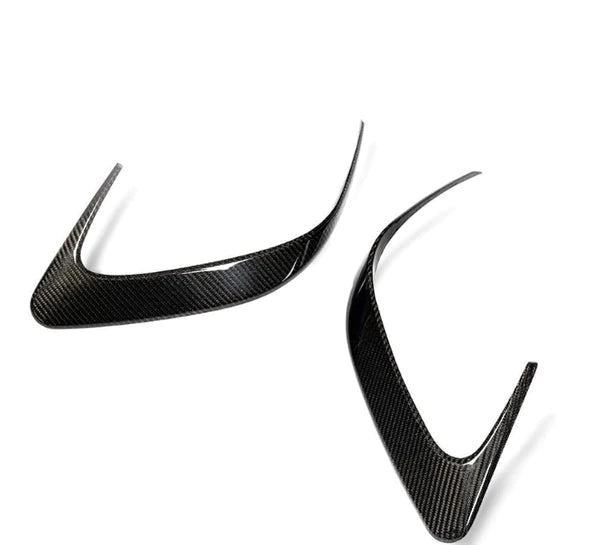 Mercedes-Benz C167 GLE – BRB Style Carbon Fiber Rear Bumper Canards - Exotics Carbon Design