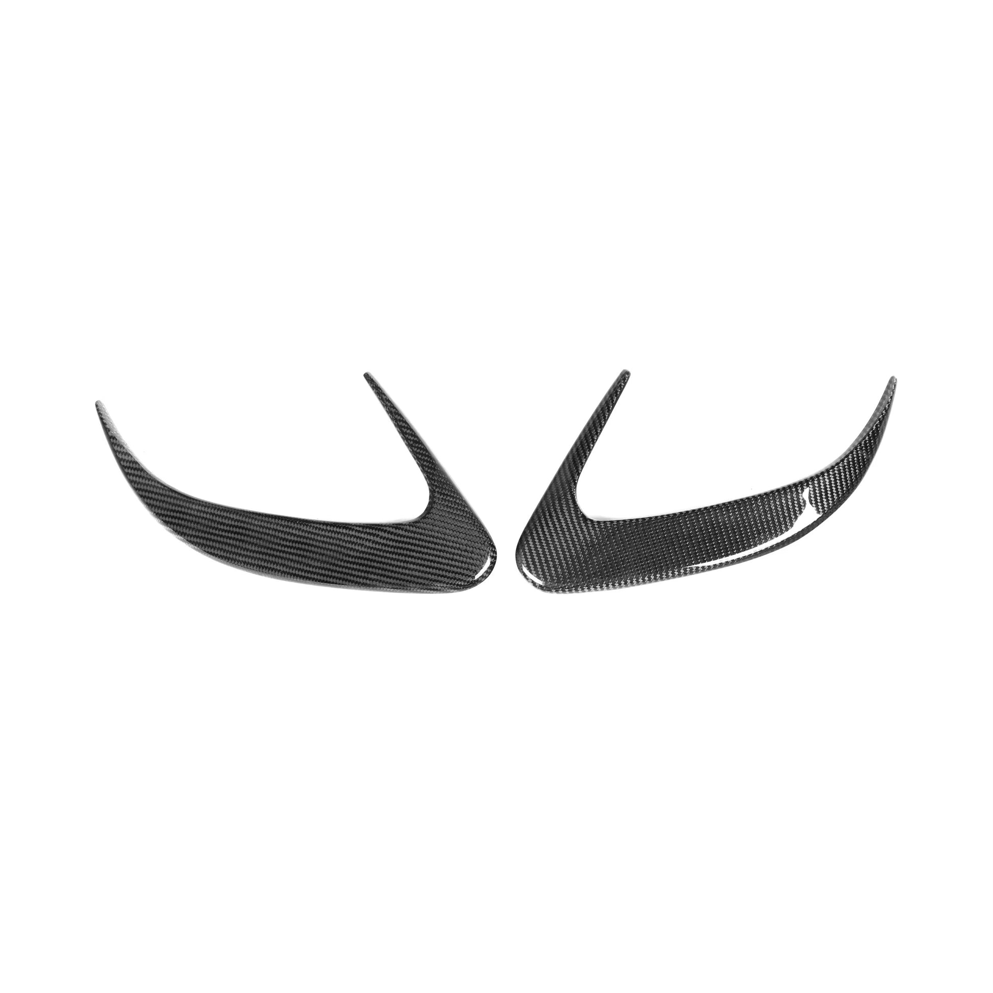 Mercedes-Benz C292 GLE63 – Carbon Fiber Rear Bumper Canards - Exotics Carbon Design