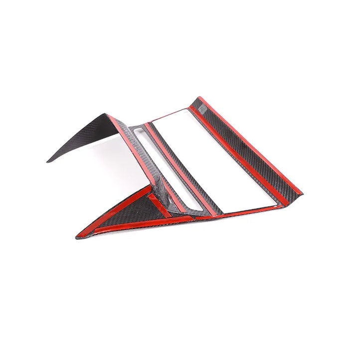 BMW 8 Series G14 / G15 / G16 (2019–2023) – Carbon Fiber Center Console Button Panel Trim - Exotics Carbon Design