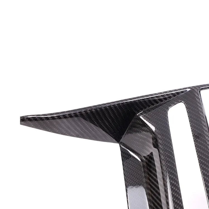 BMW 8 Series G14 / G15 / G16 (2019–2023) – Carbon Fiber Center Console Button Panel Trim - Exotics Carbon Design