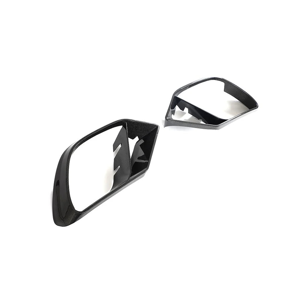 BRS Style Carbon Fiber Fog Lamp Covers – Mercedes-Benz X290 GT43 / GT50 / GT53 / GT63 AMG - Exotics Carbon Design
