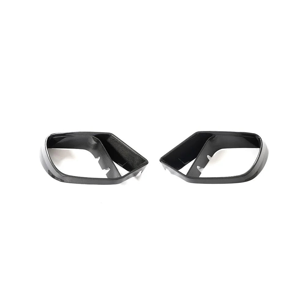 BRS Style Carbon Fiber Fog Lamp Covers – Mercedes-Benz X290 GT43 / GT50 / GT53 / GT63 AMG - Exotics Carbon Design