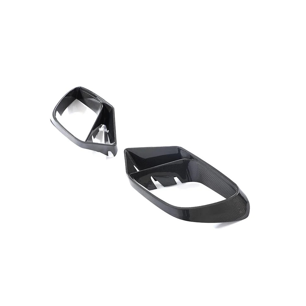 BRS Style Carbon Fiber Fog Lamp Covers – Mercedes-Benz X290 GT43 / GT50 / GT53 / GT63 AMG - Exotics Carbon Design