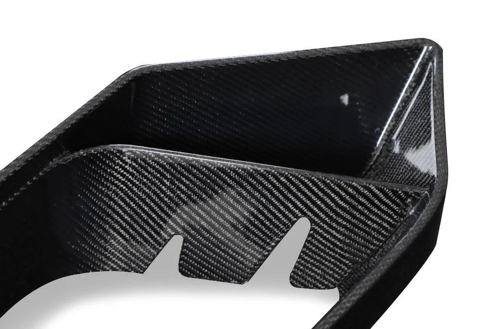BRS Style Carbon Fiber Fog Lamp Covers – Mercedes-Benz X290 GT43 / GT50 / GT53 / GT63 AMG - Exotics Carbon Design