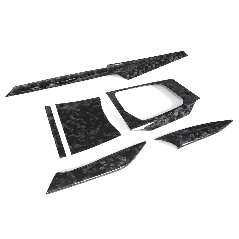 BMW M3 G80 / M4 G82 – Forged Carbon Fiber Center Console Trim - Exotics Carbon Design