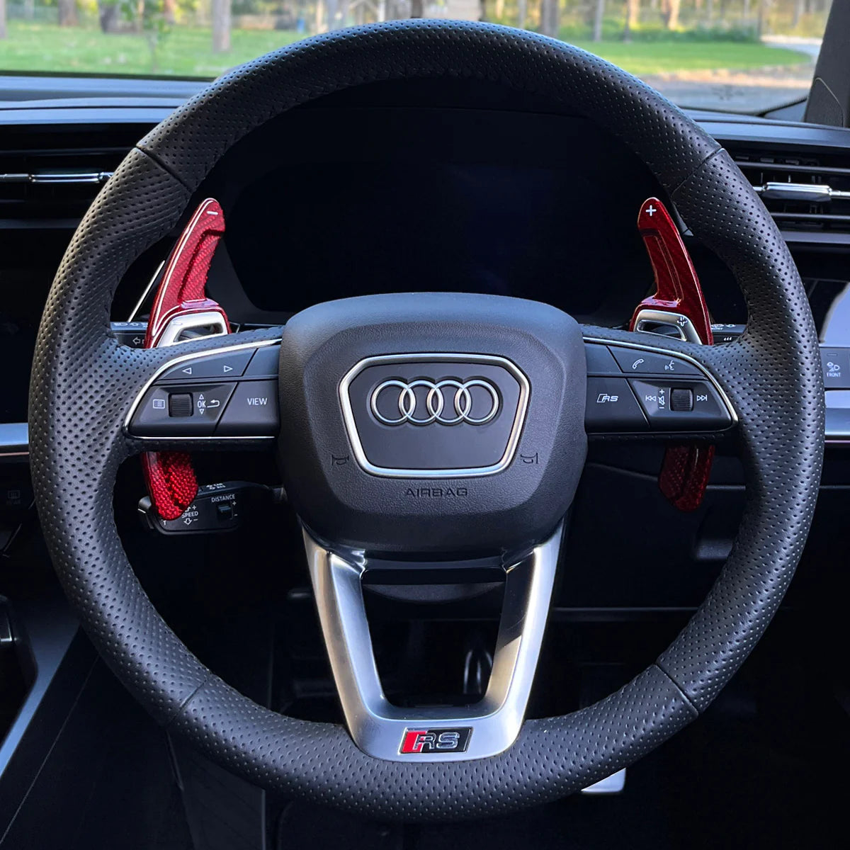 Audi RS Models – Carbon Fiber Paddle Shifters - Exotics Carbon Design
