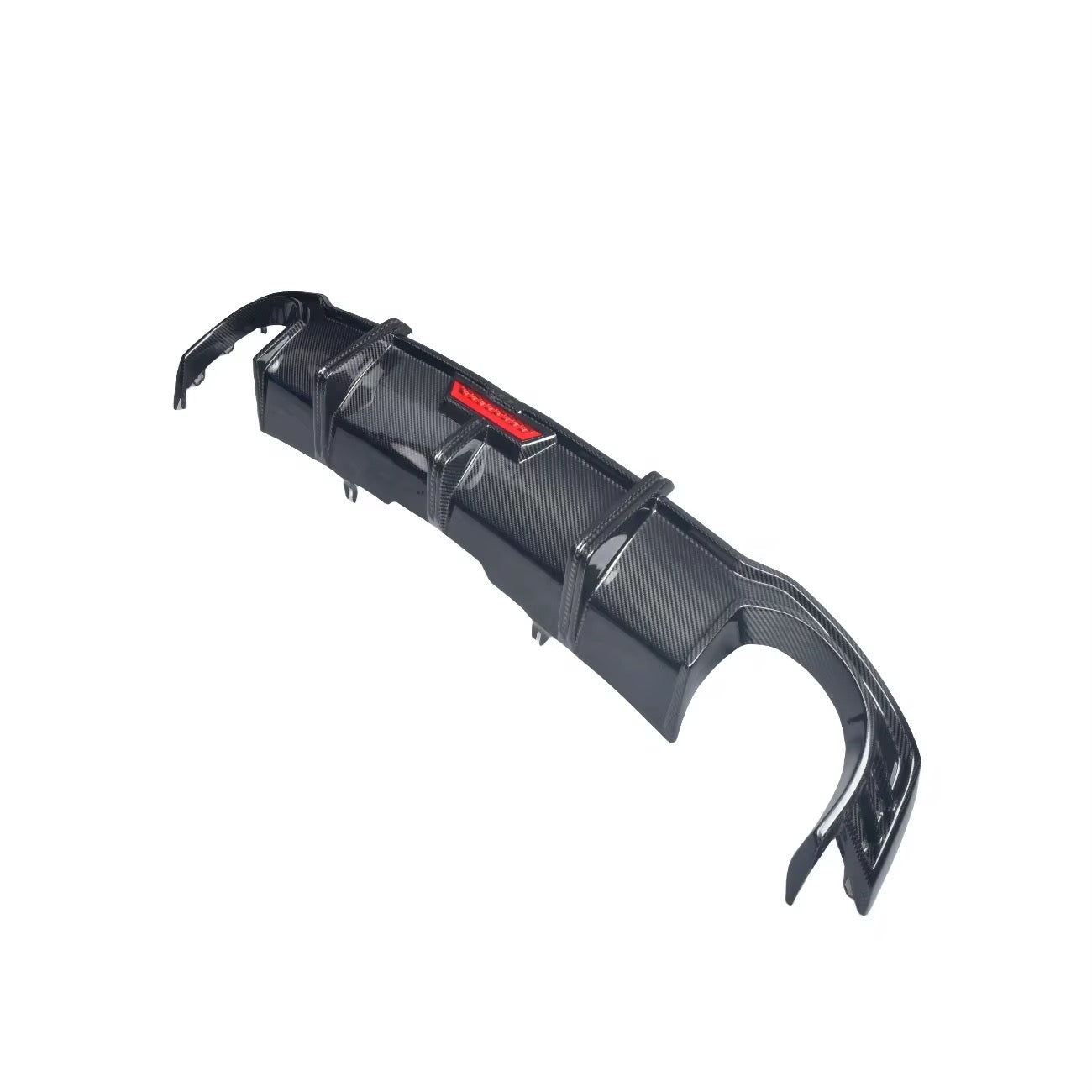 2020+ Audi RS5 – Carbon Fiber Rear Diffuser with LED - Exotics Carbon Design