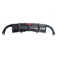 2020+ Audi RS5 – Carbon Fiber Rear Diffuser with LED - Exotics Carbon Design