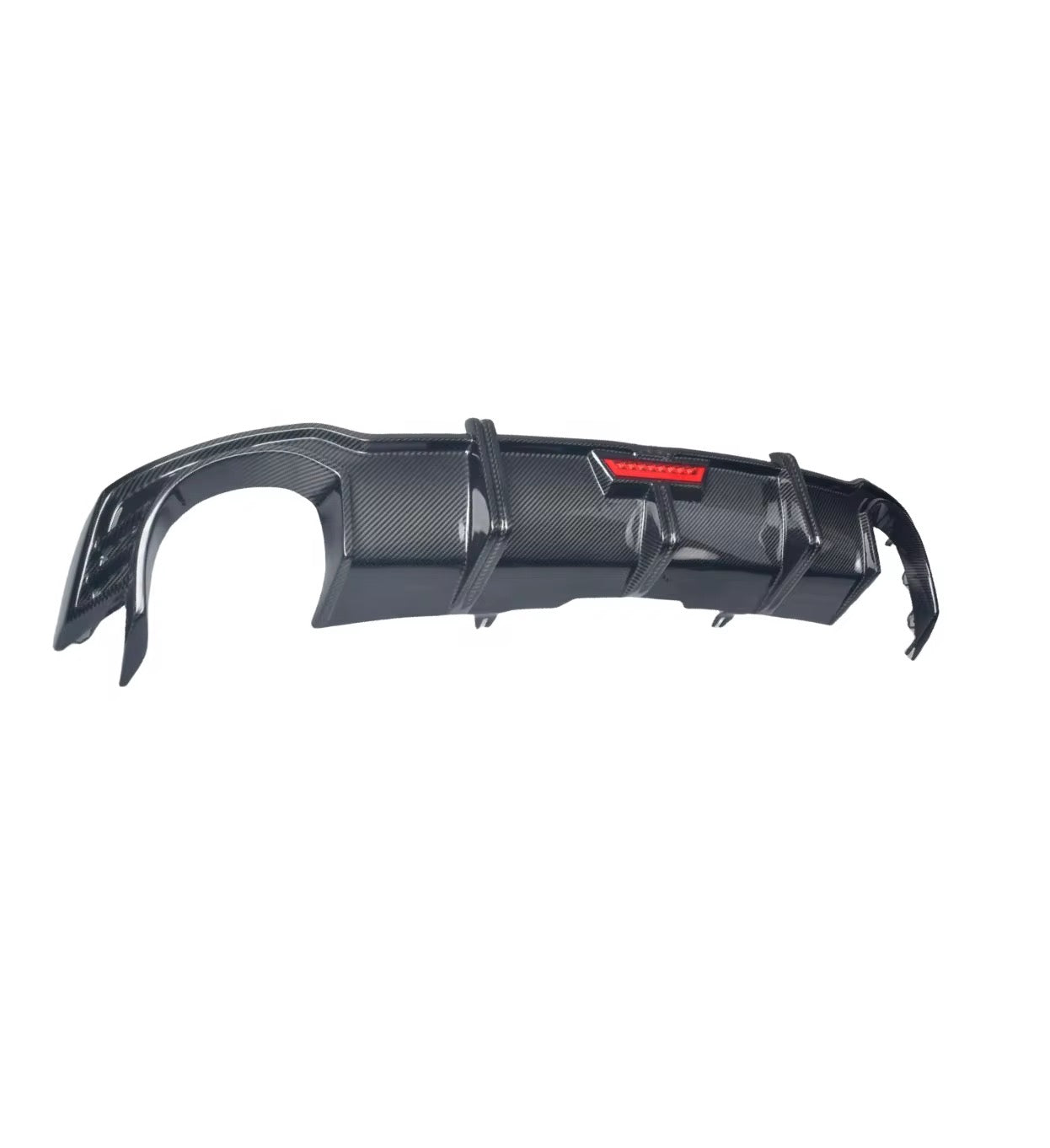 2020+ Audi RS5 – Carbon Fiber Rear Diffuser with LED - Exotics Carbon Design