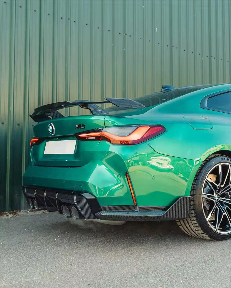 BMW G80 M3 / G82 M4 (2021–2025) – Carbon Fiber Rear Wing - Exotics Carbon Design