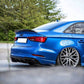 Audi A3/S3 (2013-2016) Sedan - Carbon Fiber Rear Diffuser - Exotics Carbon Design
