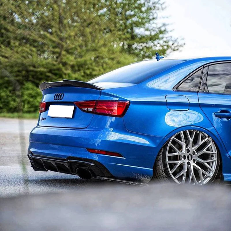 Audi A3/S3 (2013-2016) Sedan - Carbon Fiber Rear Diffuser - Exotics Carbon Design