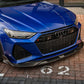 Audi RS6 / RS7 C8 (2020+) – MSY Style Pre-Preg Carbon Fiber Front Splitter - Exotics Carbon Design