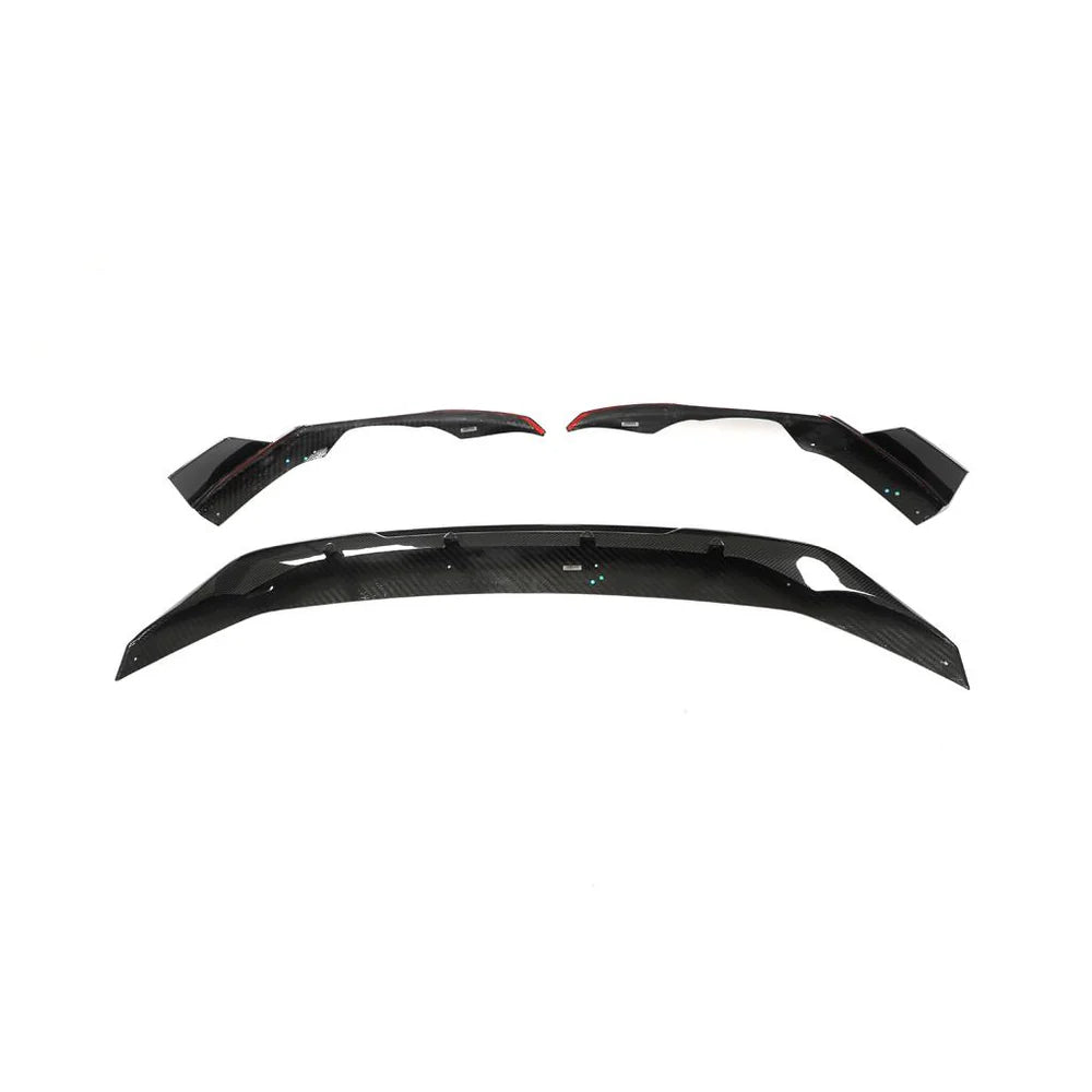 Audi RS6 / RS7 C8 (2020+) – MSY Style Pre-Preg Carbon Fiber Front Splitter - Exotics Carbon Design