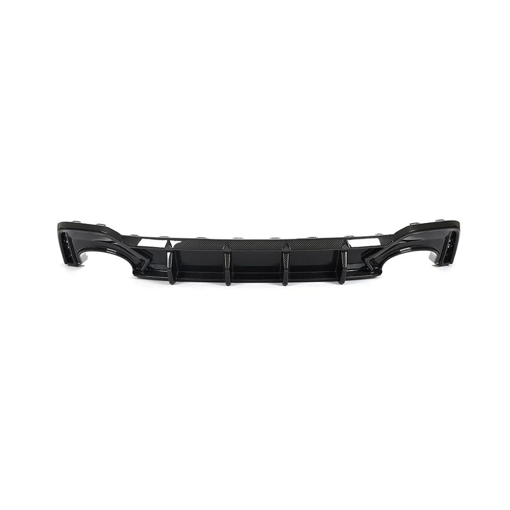 Track-Inspired Carbon Fiber Rear Diffuser - Audi RS6 / RS7 C8 (2019+) - Exotics Carbon Design