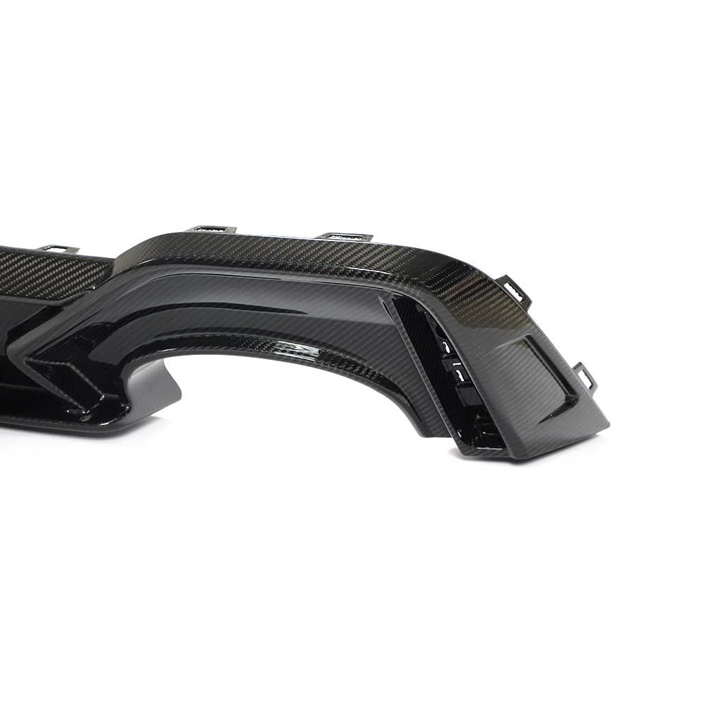 Track-Inspired Carbon Fiber Rear Diffuser - Audi RS6 / RS7 C8 (2019+) - Exotics Carbon Design