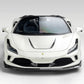Ferrari F8 – V Style Carbon Fiber Front Lip - Exotics Carbon Design