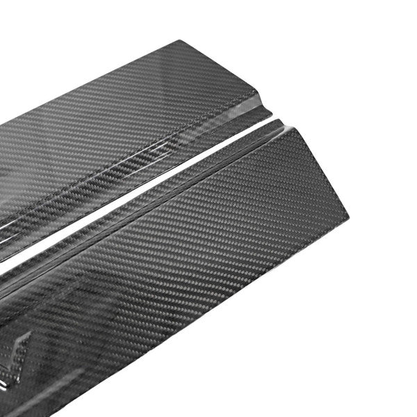 Lamborghini Aventador – Carbon Fiber Embossed Door Sills - Exotics Carbon Design