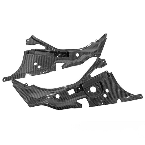 Lamborghini Aventador – Carbon Fiber Front Bonnet & Trunk Trim Kit - Exotics Carbon Design