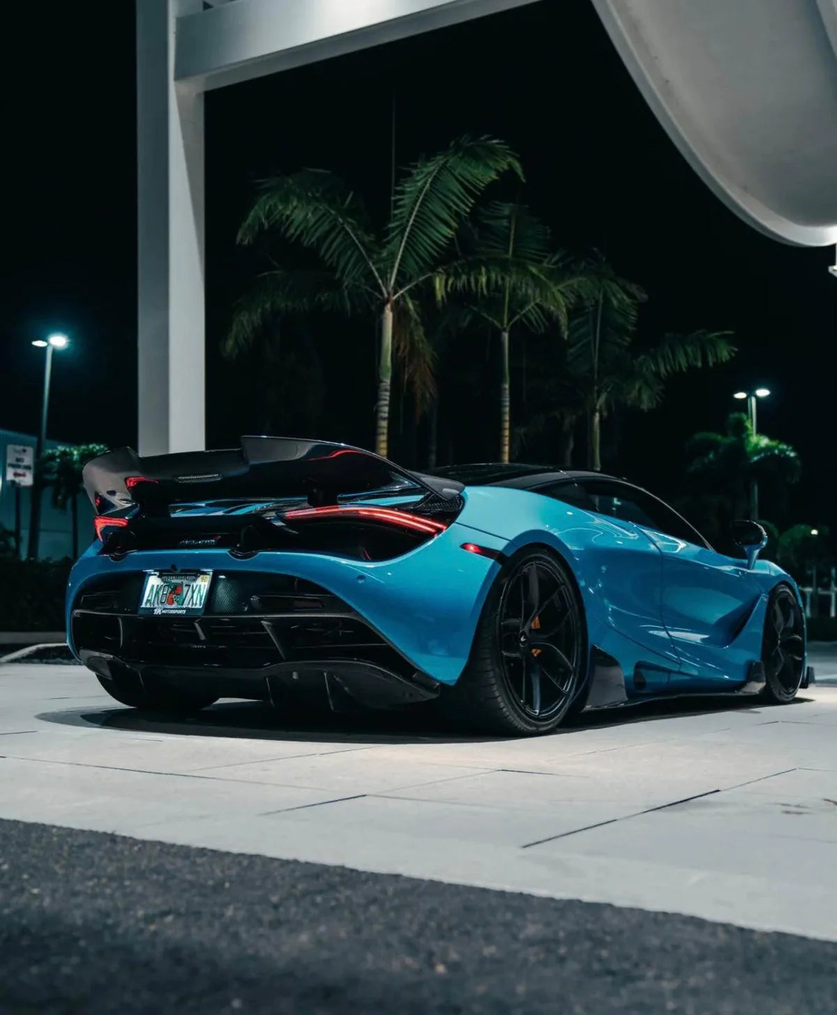 765LT Style Carbon Fiber Rear Wing - For McLaren 720S Coupe (2017–2023)