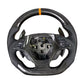 Full Carbon Fiber Perforated Leather Grips Steering Wheel - Chevrolet Camaro (2016–2024) - Exotics Carbon Design