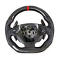 Full Carbon Fiber Perforated Leather Grips Steering Wheel - Chevrolet Camaro (2016–2024) - Exotics Carbon Design