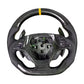 Full Carbon Fiber Perforated Leather Grips Steering Wheel - Chevrolet Camaro (2016–2024) - Exotics Carbon Design