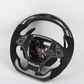 Full Carbon Fiber LED Steering Wheel with Alcantara Grips - Chevrolet Camaro (2016–2024) - Exotics Carbon Design