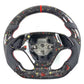 Forged Carbon Fiber & Leather Steering Wheel - Chevrolet Corvette C7 (2014–2020) - Exotics Carbon Design
