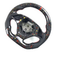 Forged Carbon Fiber & Leather Steering Wheel - Chevrolet Corvette C7 (2014–2020) - Exotics Carbon Design