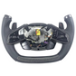 F1 Style Carbon Fiber & Leather Steering Wheel For Chevrolet Corvette C8 (2020–2024) - Exotics Carbon Design