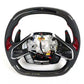 Carbon Fiber LED Steering Wheel with Leather – Chevrolet Corvette C8 (2020–2024) - Exotics Carbon Design