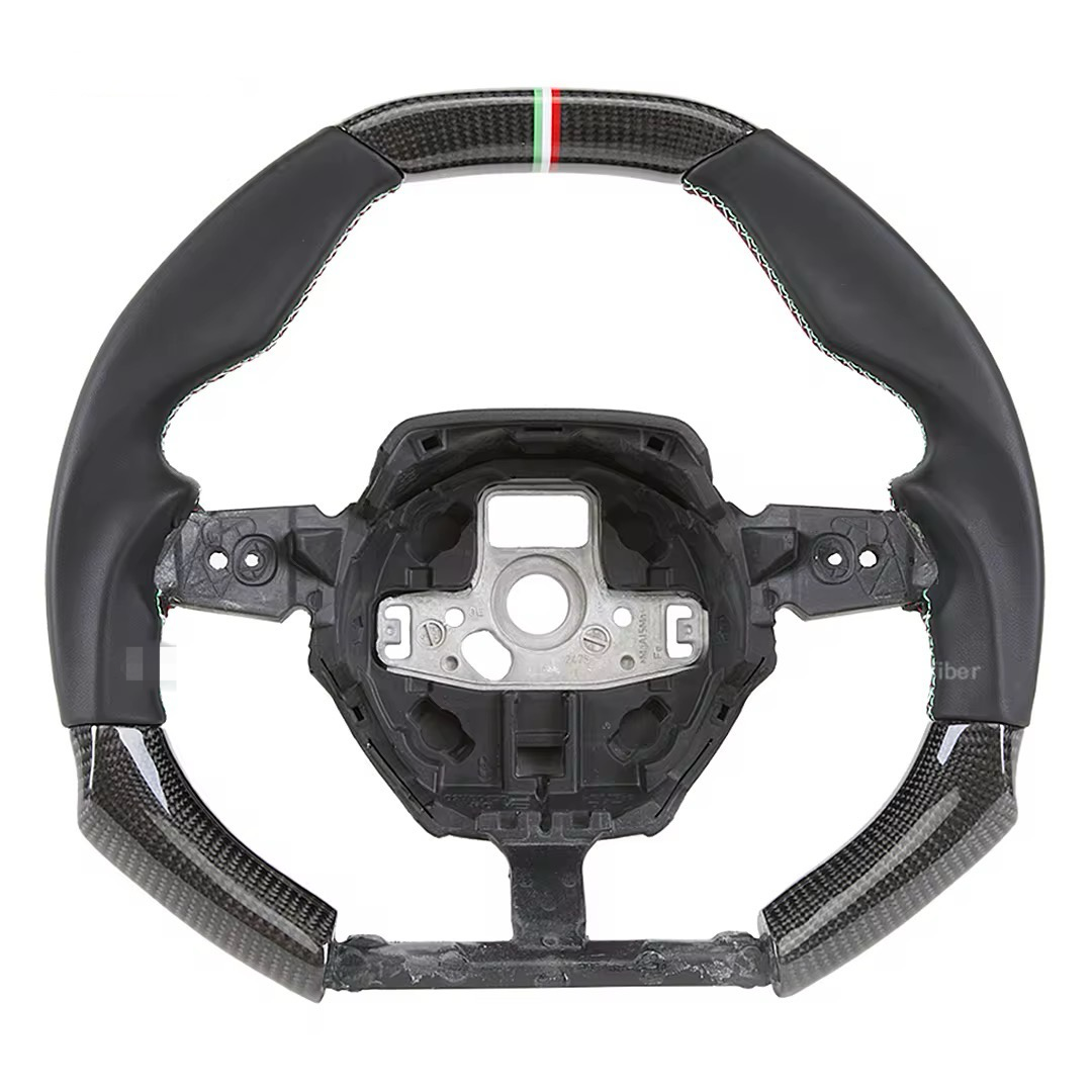 Race-Style Carbon Fiber Steering Wheel – Lamborghini Huracán (2015–2021) - Exotics Carbon Design
