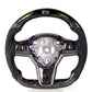Forged Carbon Race Inspired Steering Wheel with LED RPM Display – Tesla Model 3 / Model Y (2017–2023) - Exotics Carbon Design