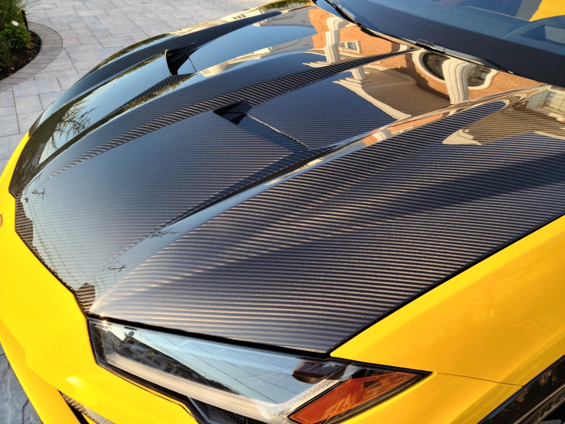 Carbon Fiber Front Hood – Vented Lightweight Aggressive Design – Lamborghini Urus (2018–2022) - Exotics Carbon Design