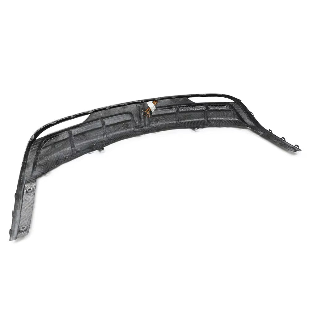 Carbon Fiber Rear Diffuser with Integrated LED – Tesla Model 3 Highland (2024+) - Exotics Carbon Design